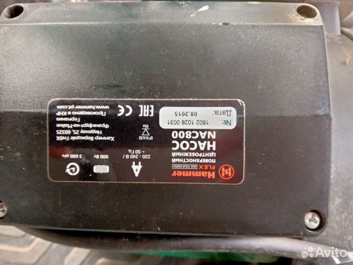 Садовый насос hammer NAC800