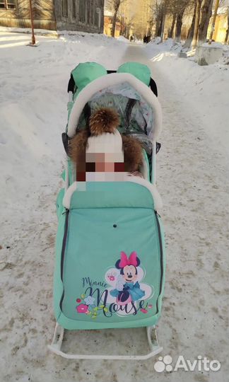 Коляска санки