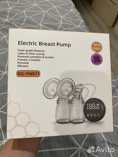 Молокоотсос электрический двойной