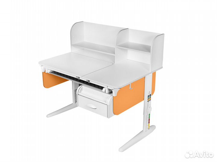 Парта дэми сут-63 надстройкой,тумбой,органайзером