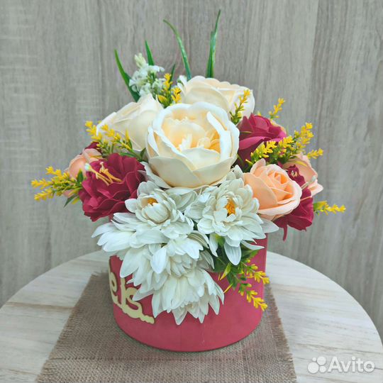 Мыльные розы букет