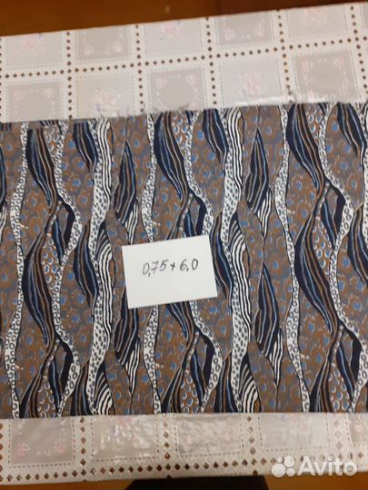 Отрезы ткани в ассортименте