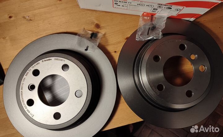 Тормозные диски задние Brembo для BMW