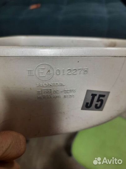 Зеркало заднего вида хонда фит 2006