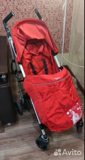 Коляска прогулочная трость Jetem London Red