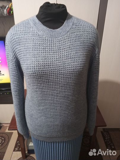 Вязание на заказ машина 5кл.,рисунок шерстью,спицы