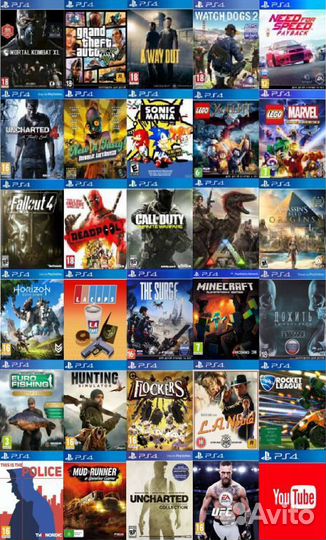 Игры для PS4