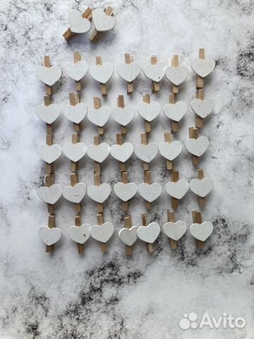 Прищепки деревянные decor