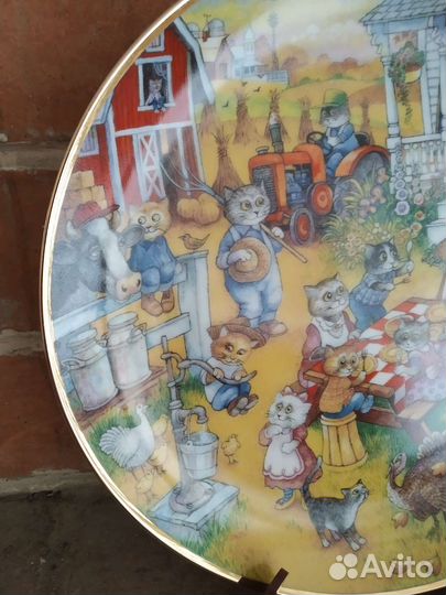 Тарелка коллекционная США