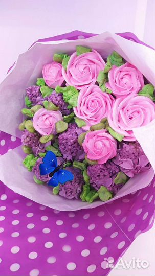 Зефирные цветы