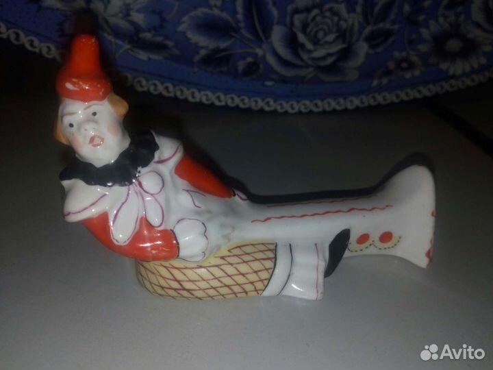 Статуэтка клоун Орлов фарфор