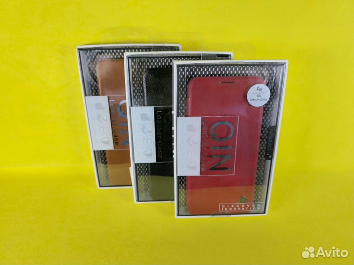 Чехол-книжка Leather Case Nillkin Samsung J6 plus