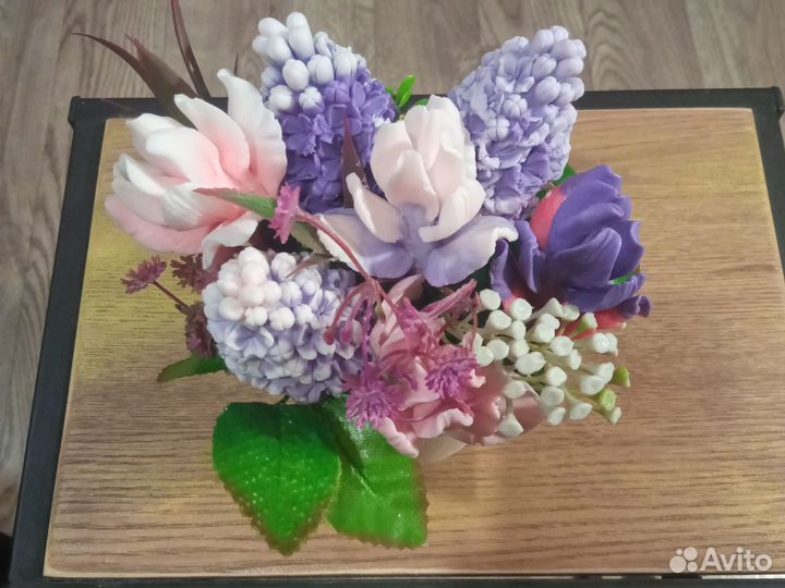 Букет цветов. Мыло ручной работы