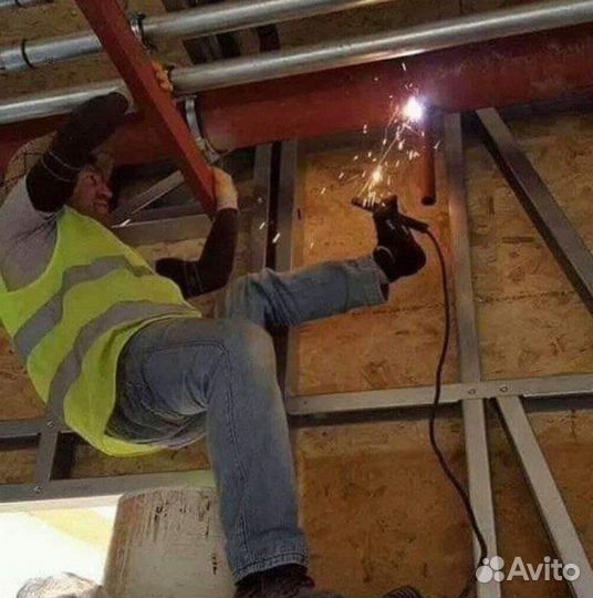 Требуется сварщик,слесарь-сантехник