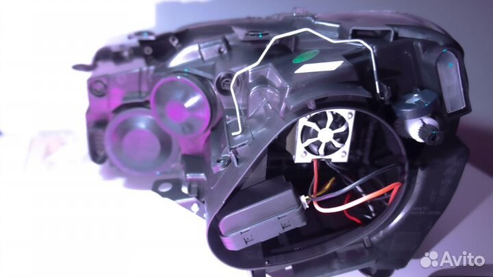 Фары на vw golf 6 в стиле 7,5 bi-led