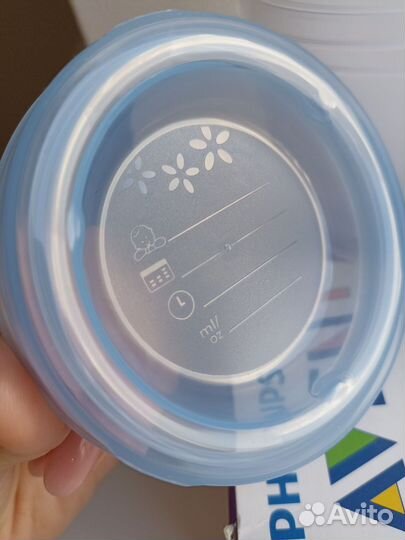 Контейнеры для хранения грудного молока 9 штук