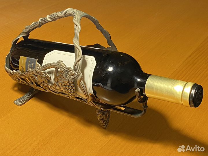 Подставка держатель для бутылок металл