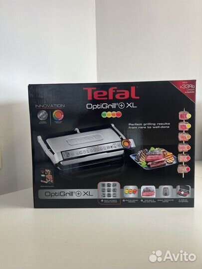 Гриль Tefal Optigrill+ XL GC722D34