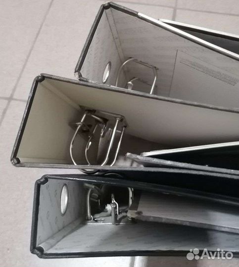 Папки-скоросшиватели бывшие в употреблении