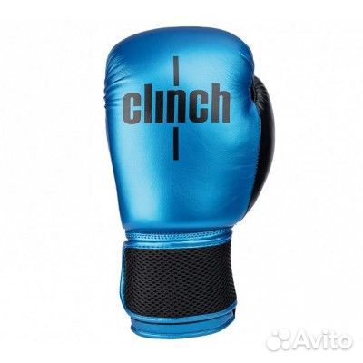 Перчатки боксерские clinch aero сине-черные C135