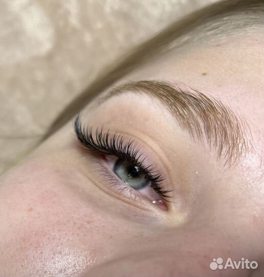 Наращивание ресниц/брови