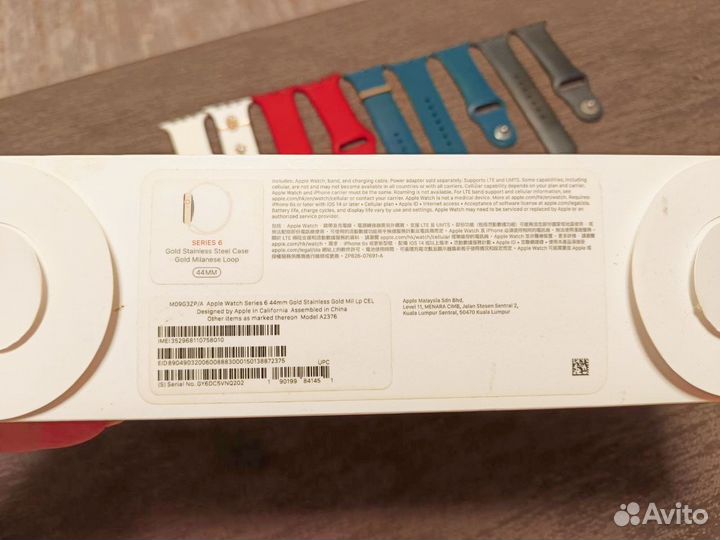 Часы apple watch 6 44 mm