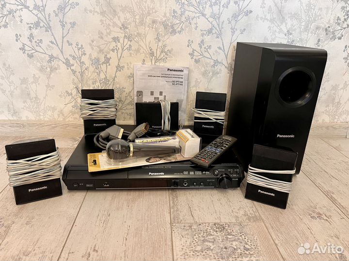 Panasonic sc-pt 160 Домашний кинотеатр DVD