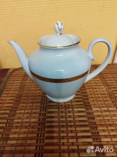 Молочник сливочник, чайник, ссср, лфз, 1970 г