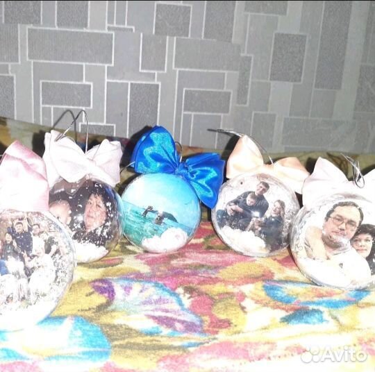 Новогодний шар с фото