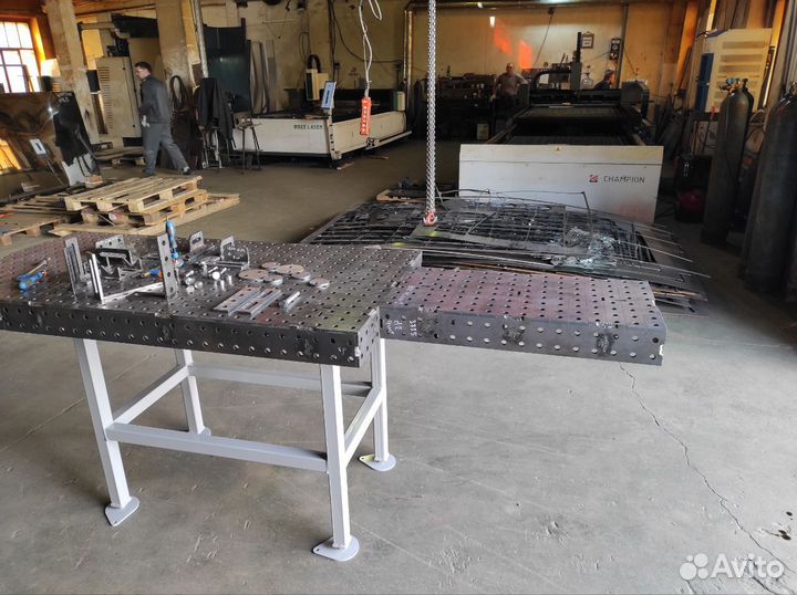 Сварочный стол сварщика 3d + оснастка струбцины