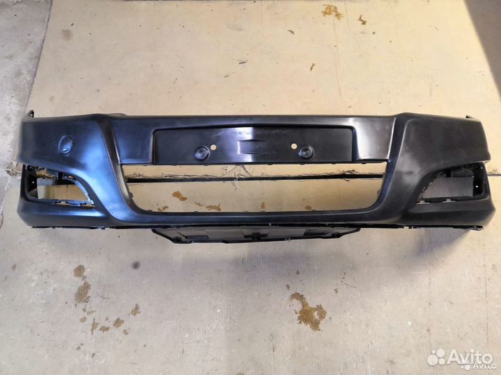 Бампер передний на Опель астра H рестайлинг