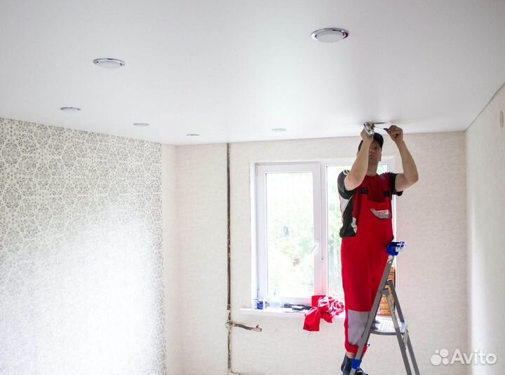 Натяжные потолки