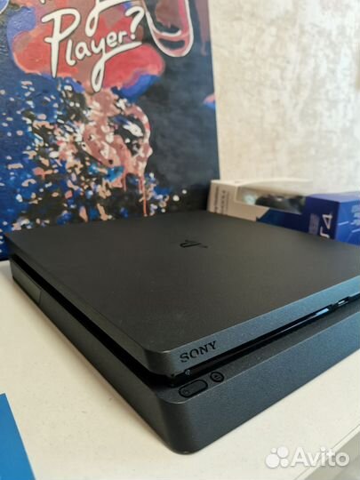 Sony Ps4 Slim 1tb +12 игр +2 Джойстика