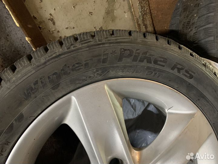 Колеса в сборе r16 зимние Kia Ceed