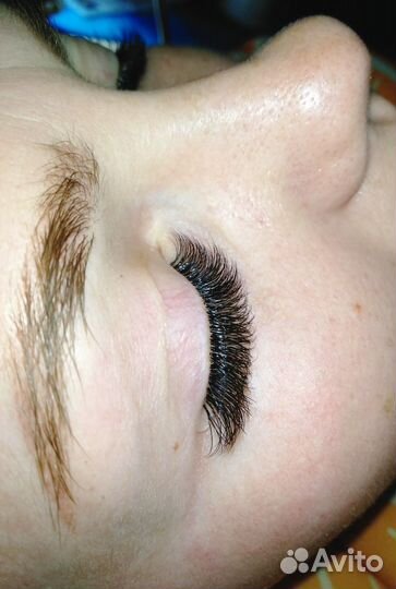 Наращивание ресниц на дому