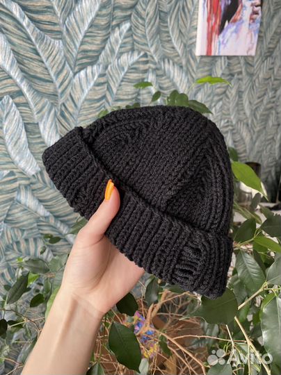 Шапка бини вязаная на заказ