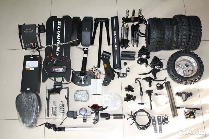 Запчасти для электросамоката kugoo m5