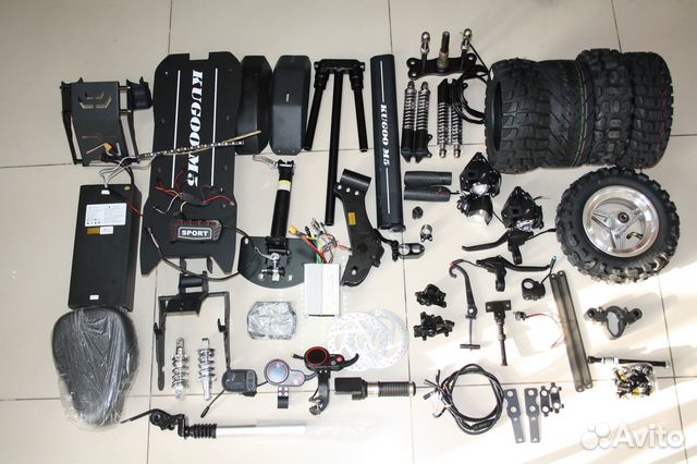 Запчасти для электросамоката kugoo m5