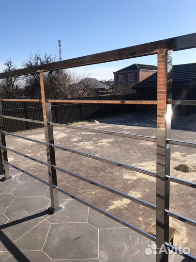 Перила / Ограждения квадратные