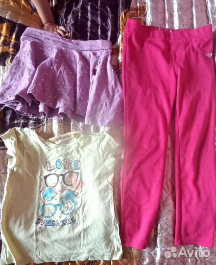 Вещи пакетом на девочку 4 года