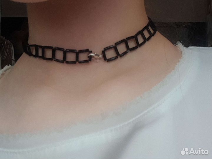Чокер из бисера