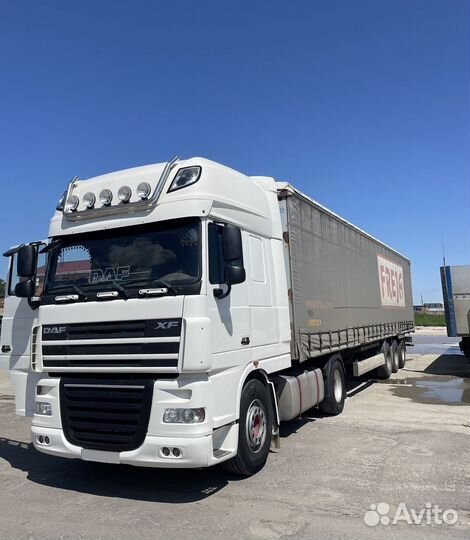 DAF FT XF 105.460 с полуприцепом, 2008