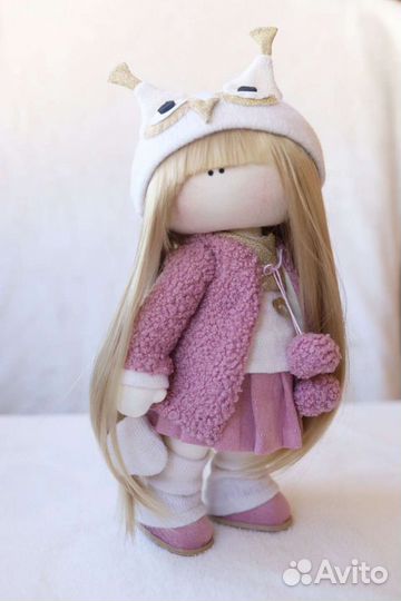 Интерьерная кукла ручной работы