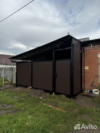 Навесы, Заборы, Входные группы, и др