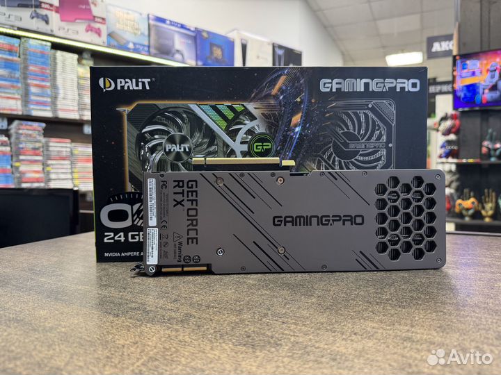 Видеокарта Palit GeForce RTX 3090 GamingPro gaming