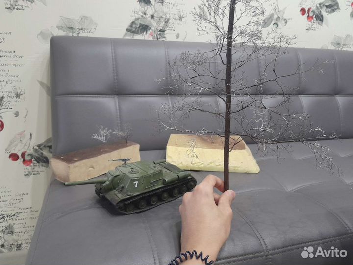 Деревья для диорамы 1:35,1:43