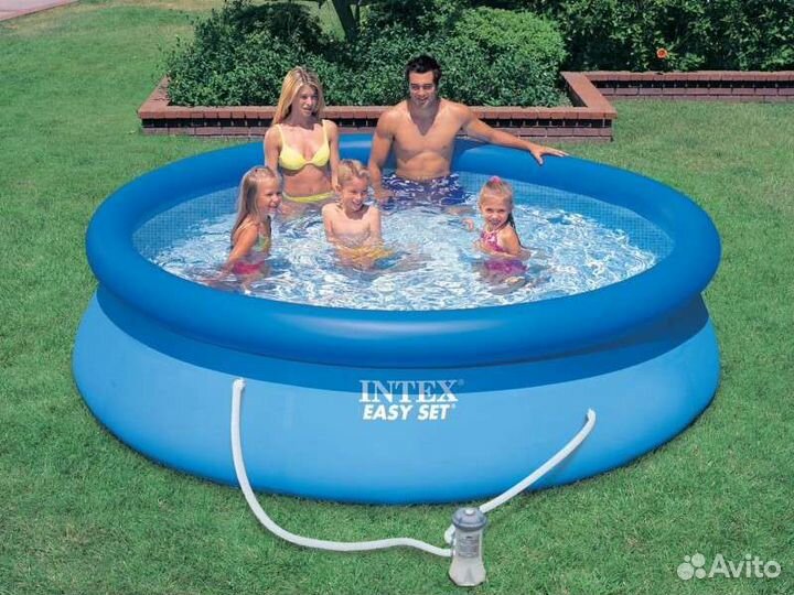 Каркасный бассейн intex