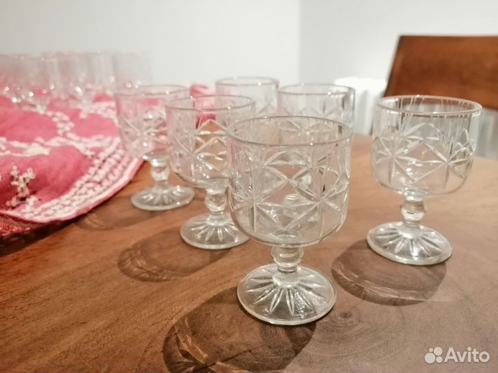 Рюмки хрусталь СССР Галактика