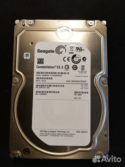 Seagate Constellation ES.3-1тb
