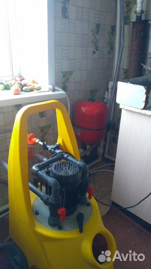 Промывка и опрессовка системы отопления